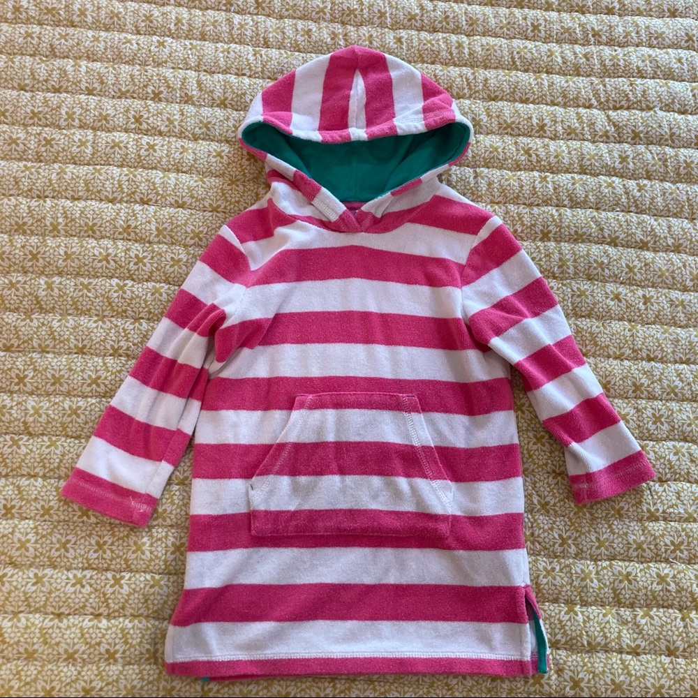 Mini Boden Towelling Beach Cover Up 4-5